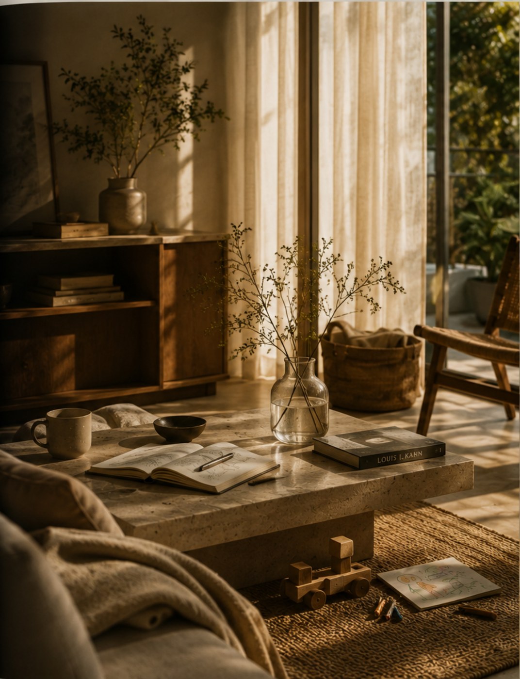 Beehive interior from portfolio